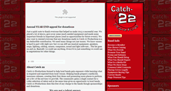 Desktop Screenshot of catch-22productions.com
